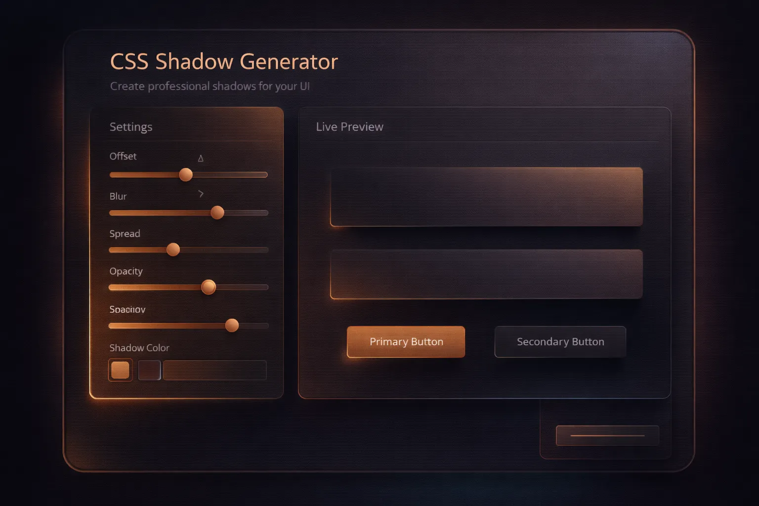 CSS Shadow Generator cover